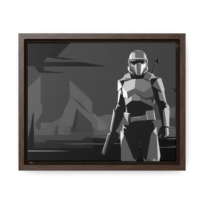 The Lone Protector - Gallery Canvas Wraps, Horizontal Frame