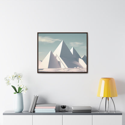 Monolith Peaks - Gallery Canvas Wraps, Horizontal Frame