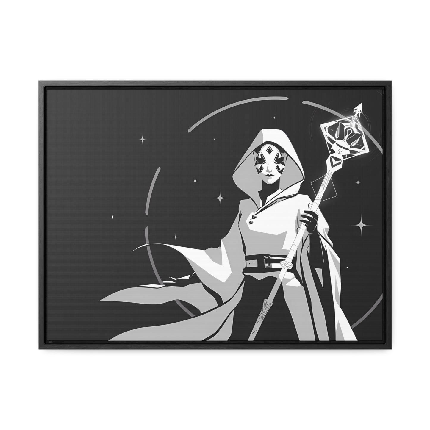 Astral Guardian - Gallery Canvas Wraps, Horizontal Frame