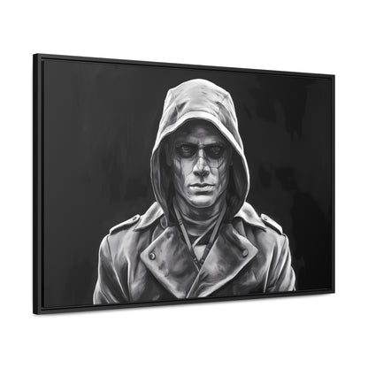 The Shadowed Sentinel - Gallery Canvas Wraps, Horizontal Frame