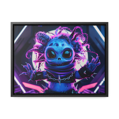 Alien Punk Starlet - Gallery Canvas Wraps, Horizontal Frame