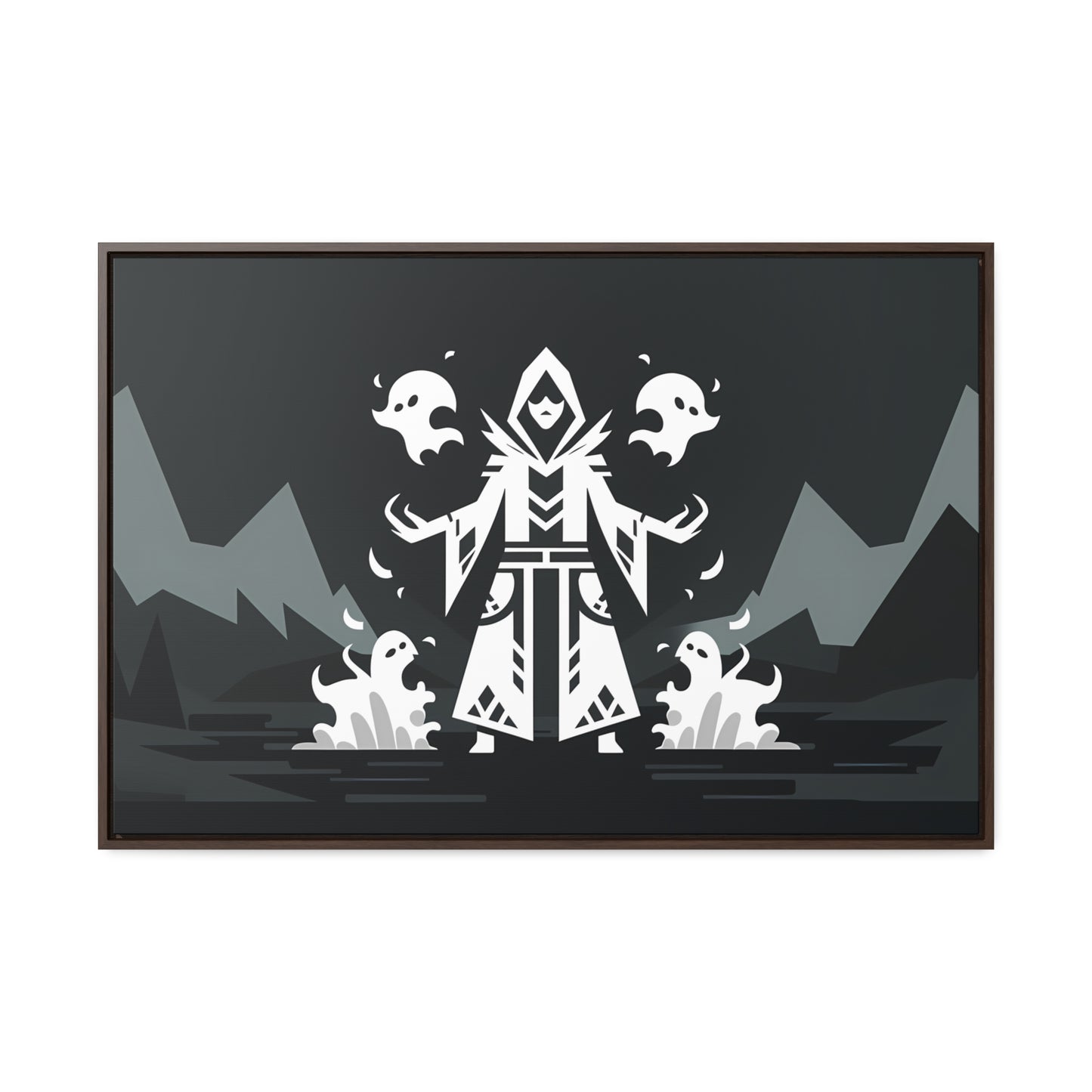 Summoner of the Abyss - Gallery Canvas Wraps, Horizontal Frame