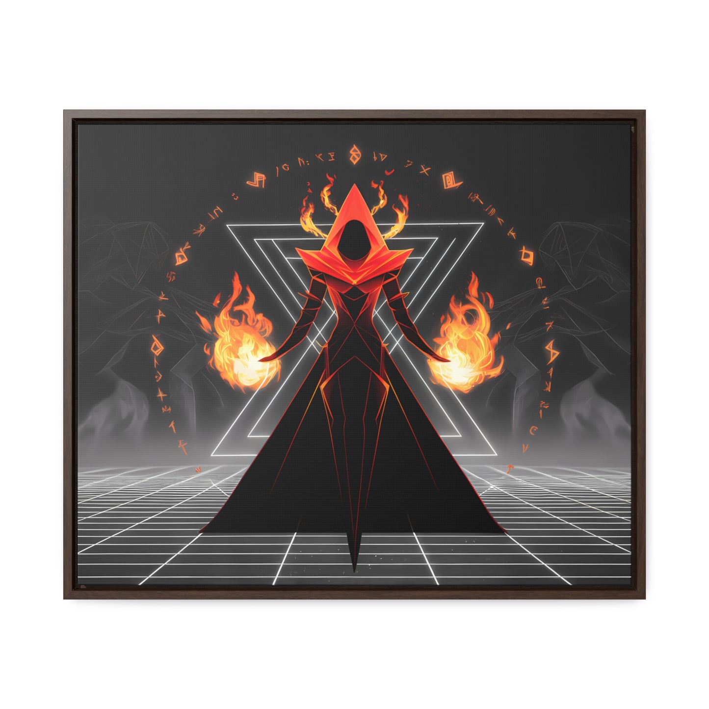 Eternal Pyromancer - Gallery Canvas Wraps, Horizontal Frame