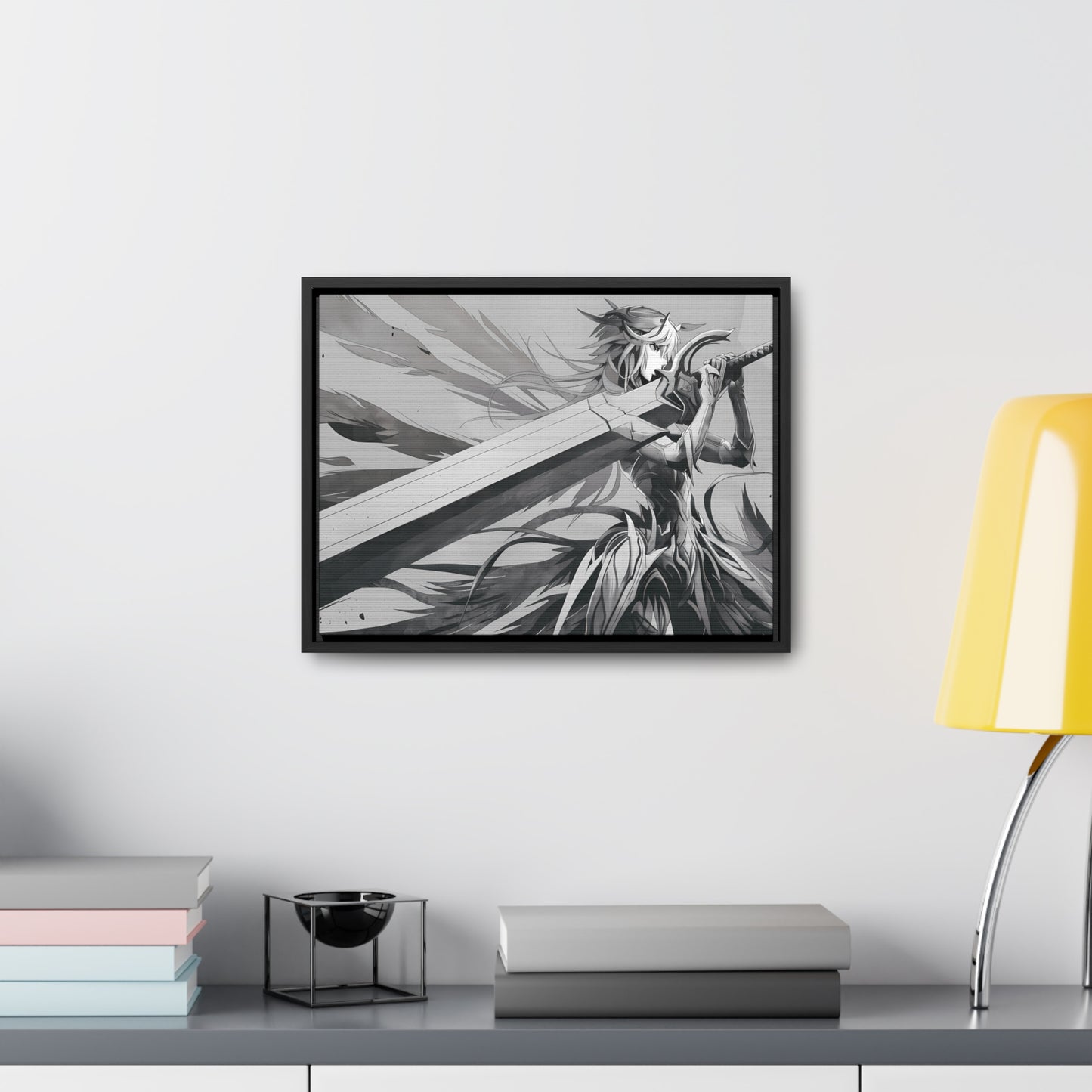 Eclipse of the Blade - Gallery Canvas Wraps, Horizontal Frame