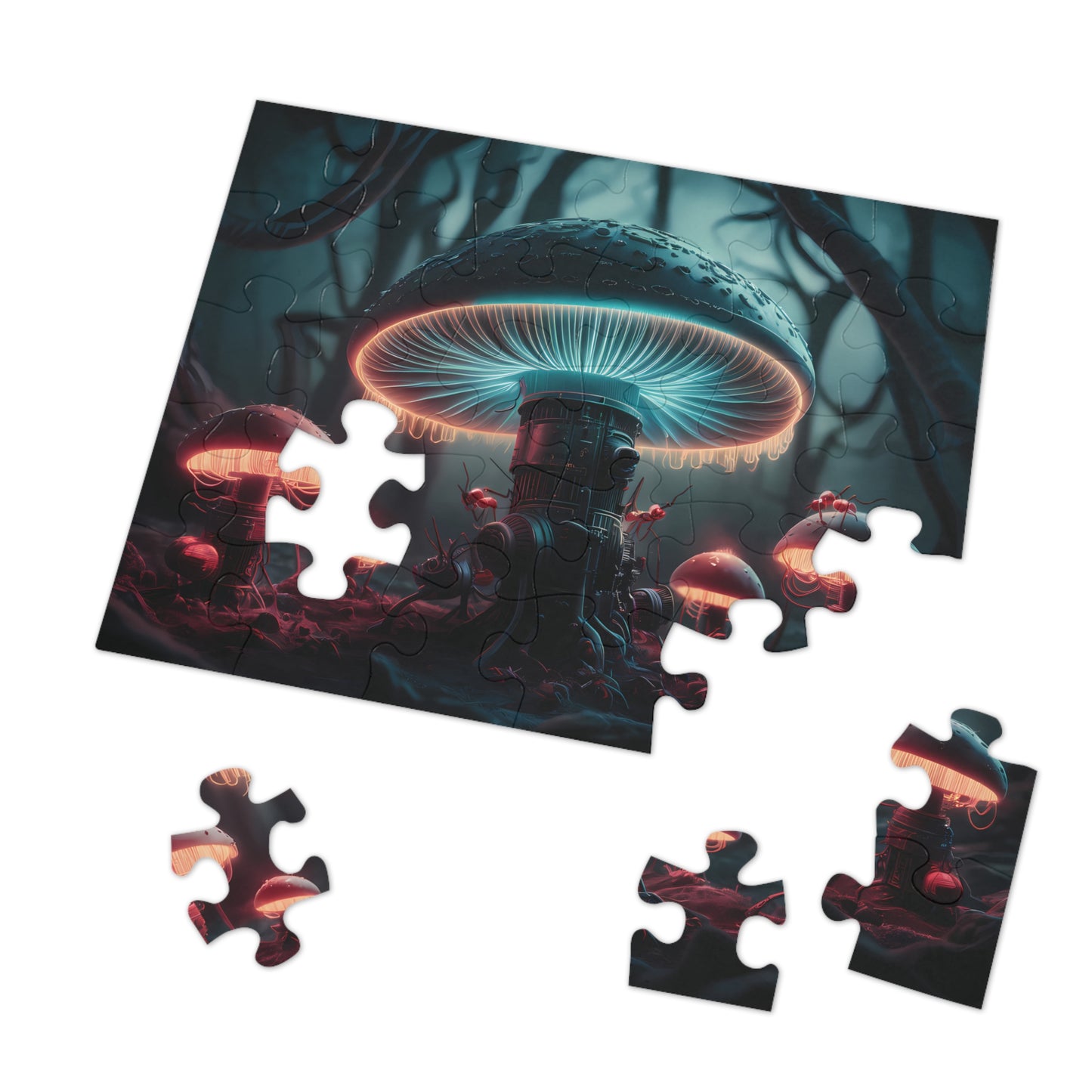 Steampunk Mushroom - Jigsaw Puzzle (30, 110, 252, 500,1000-Piece)