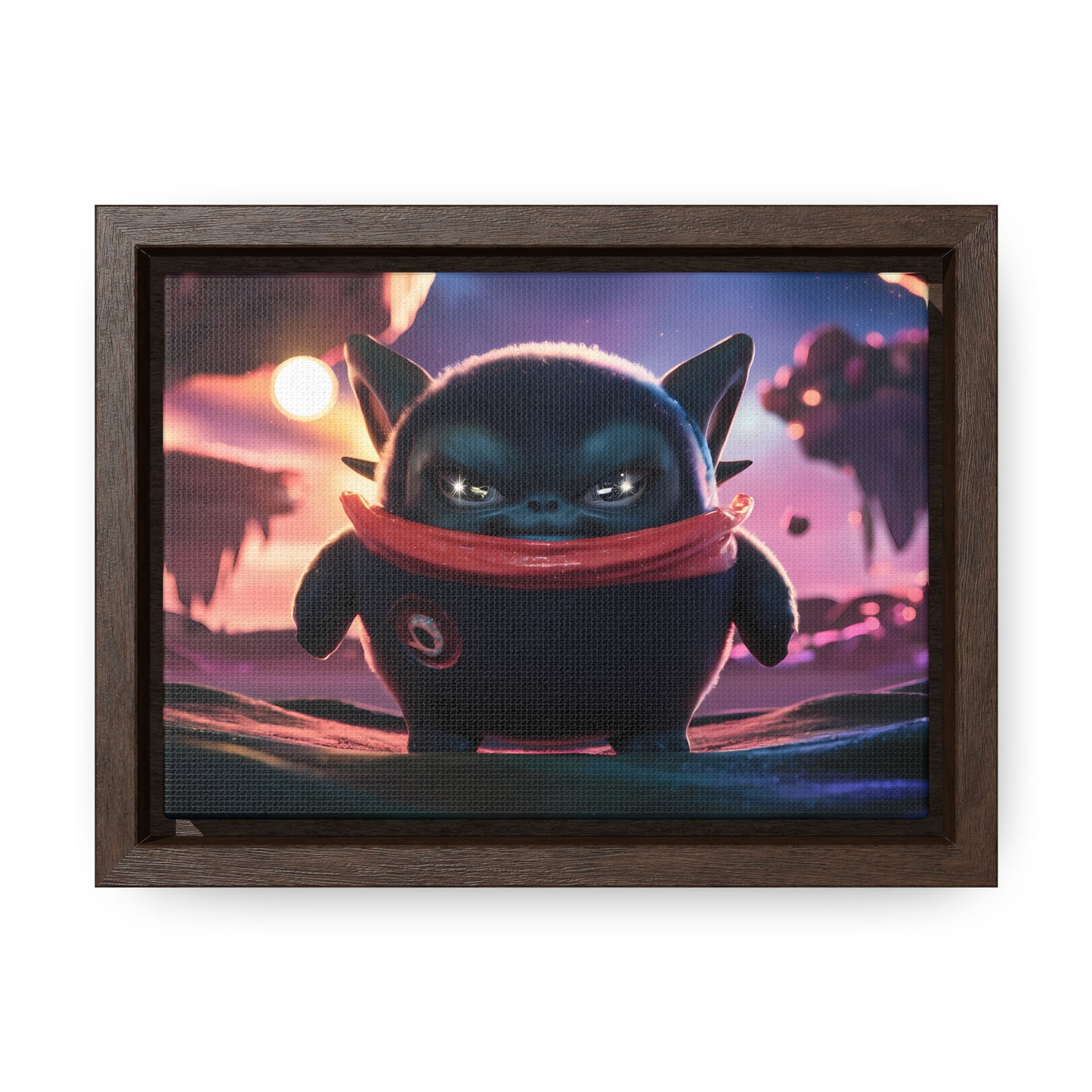 "Guardian of the Floating Isles" - Gallery Canvas Wraps, Horizontal Frame