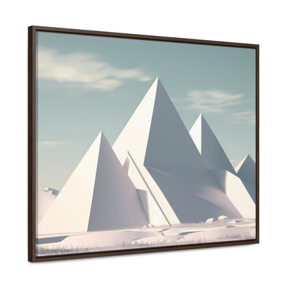 Monolith Peaks - Gallery Canvas Wraps, Horizontal Frame