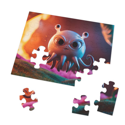 "Galactic Squid Overlord" - Jigsaw Puzzle (30, 110, 252, 500,1000-Piece)