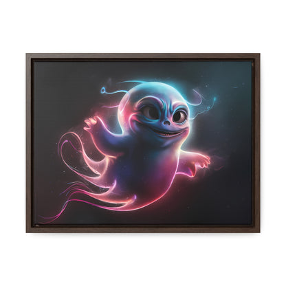 Neon Ghostling - Gallery Canvas Wraps, Horizontal Frame