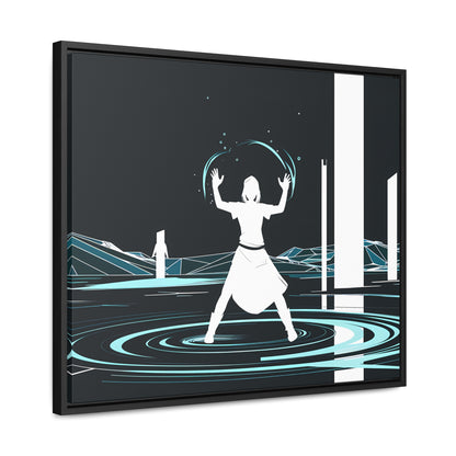 Resonance of the Void - Gallery Canvas Wraps, Horizontal Frame