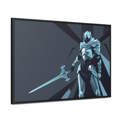 Knight of the Shattered Realm - Gallery Canvas Wraps, Horizontal Frame