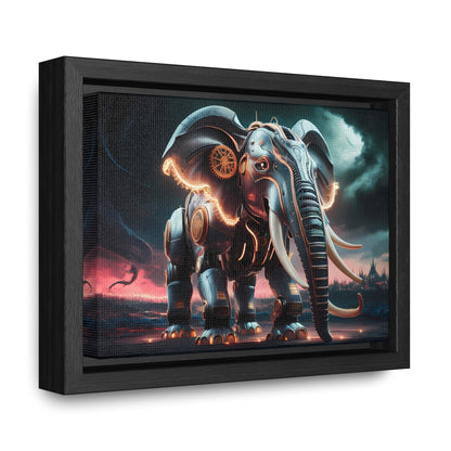 "Clockwork Titan" - Gallery Canvas Wraps, Horizontal Frame