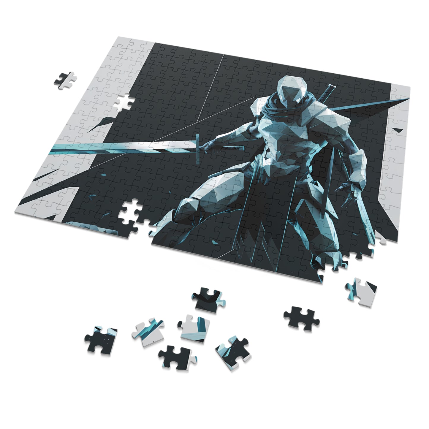 Blade of the Shadow Sentinel - Jigsaw Puzzle (30, 110, 252, 500,1000-Piece)