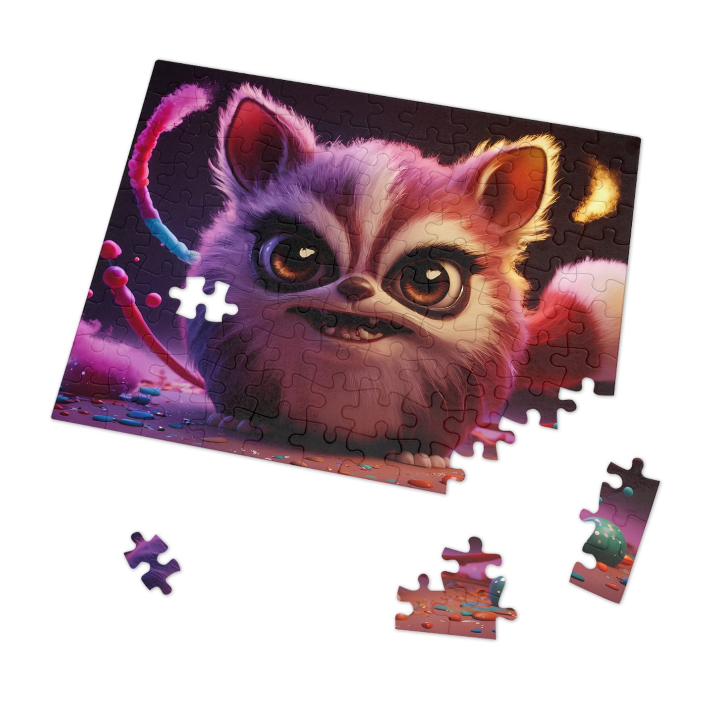 Fluffy Fury - Jigsaw Puzzle (30, 110, 252, 500,1000-Piece)