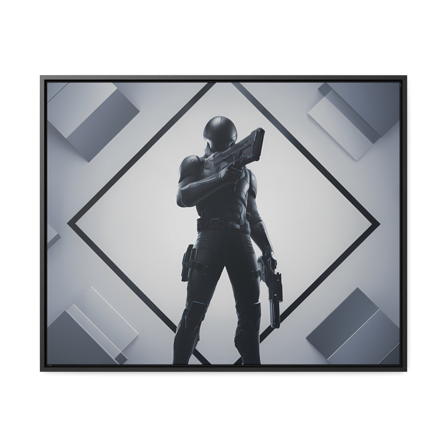 Shadow Enforcer - Gallery Canvas Wraps, Horizontal Frame