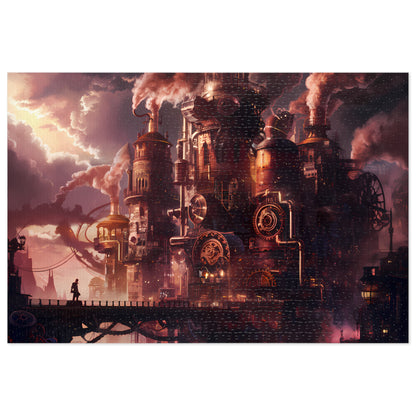 The Iron Citadel at Dusk - Jigsaw Puzzle (30, 110, 252, 500,1000-Piece)