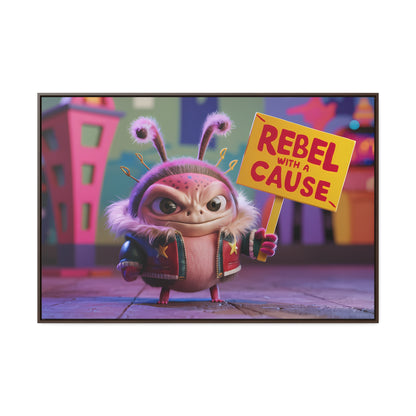 Rebel with a Cause - Gallery Canvas Wraps, Horizontal Frame