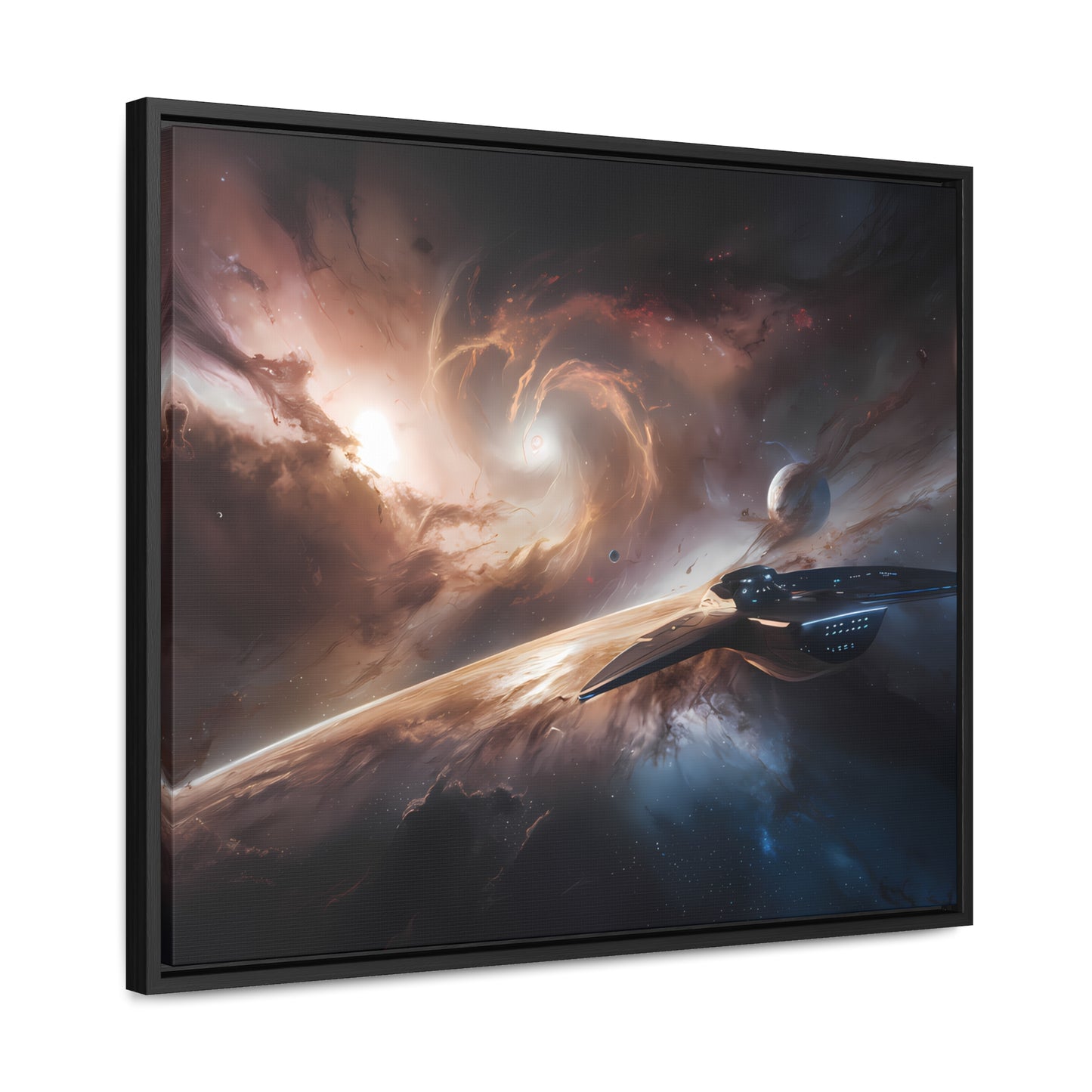 Voyage Through the Maelstrom of Stars - Gallery Canvas Wraps, Horizontal Frame