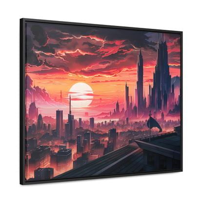 City of the Last Dawn - Gallery Canvas Wraps, Horizontal Frame