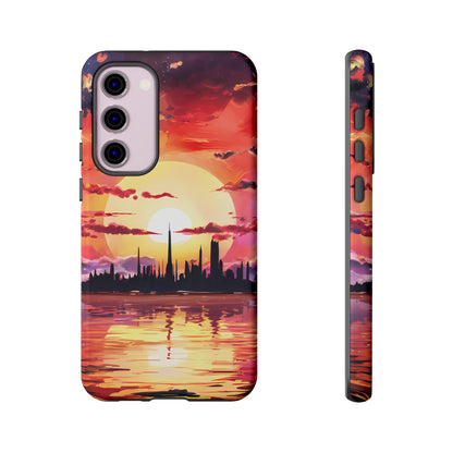 Anime Island City - Smartphone Tough Cases