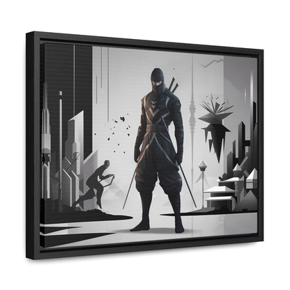 Shadowblade: The Silent Protector - Gallery Canvas Wraps, Horizontal Frame