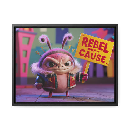 Rebel with a Cause - Gallery Canvas Wraps, Horizontal Frame