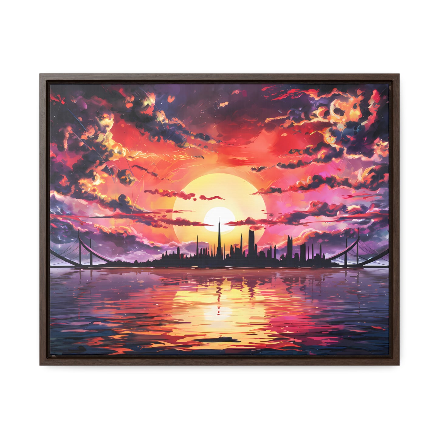 Eternal Radiance - Gallery Canvas Wraps, Horizontal Frame