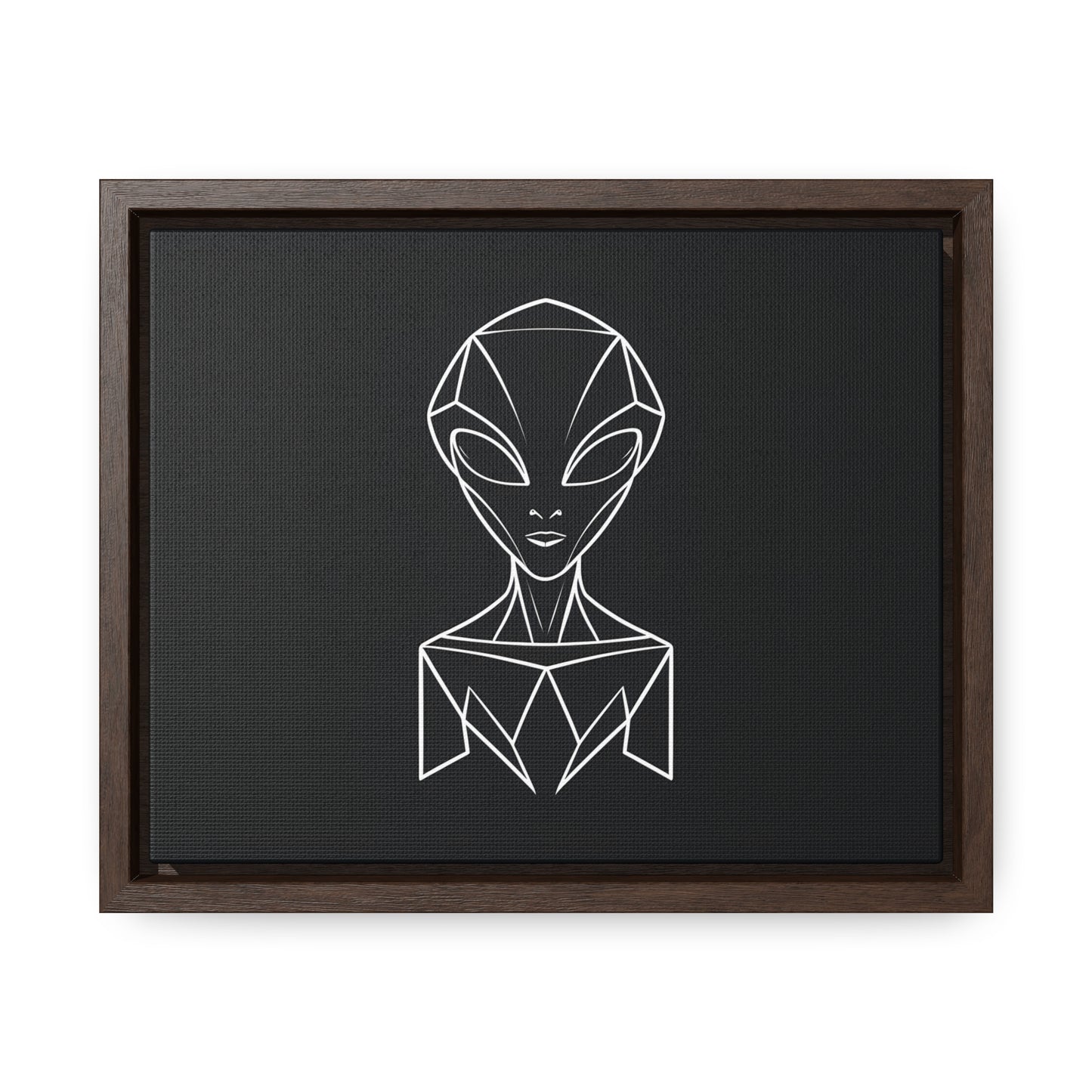 Alien Geometry - Gallery Canvas Wraps, Horizontal Frame