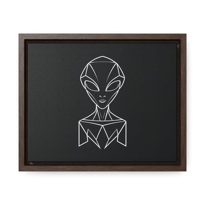 Alien Geometry - Gallery Canvas Wraps, Horizontal Frame