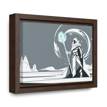 Mage of the Frozen Wastes - Gallery Canvas Wraps, Horizontal Frame