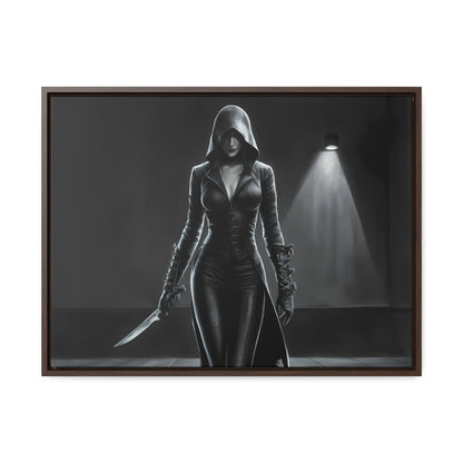 The Shadow's Blade - Gallery Canvas Wraps, Horizontal Frame