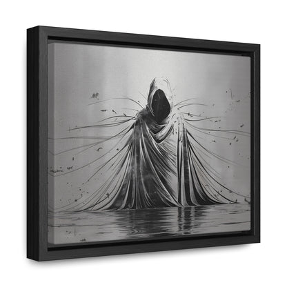 Ethereal Sentinel of the Abyss - Gallery Canvas Wraps, Horizontal Frame