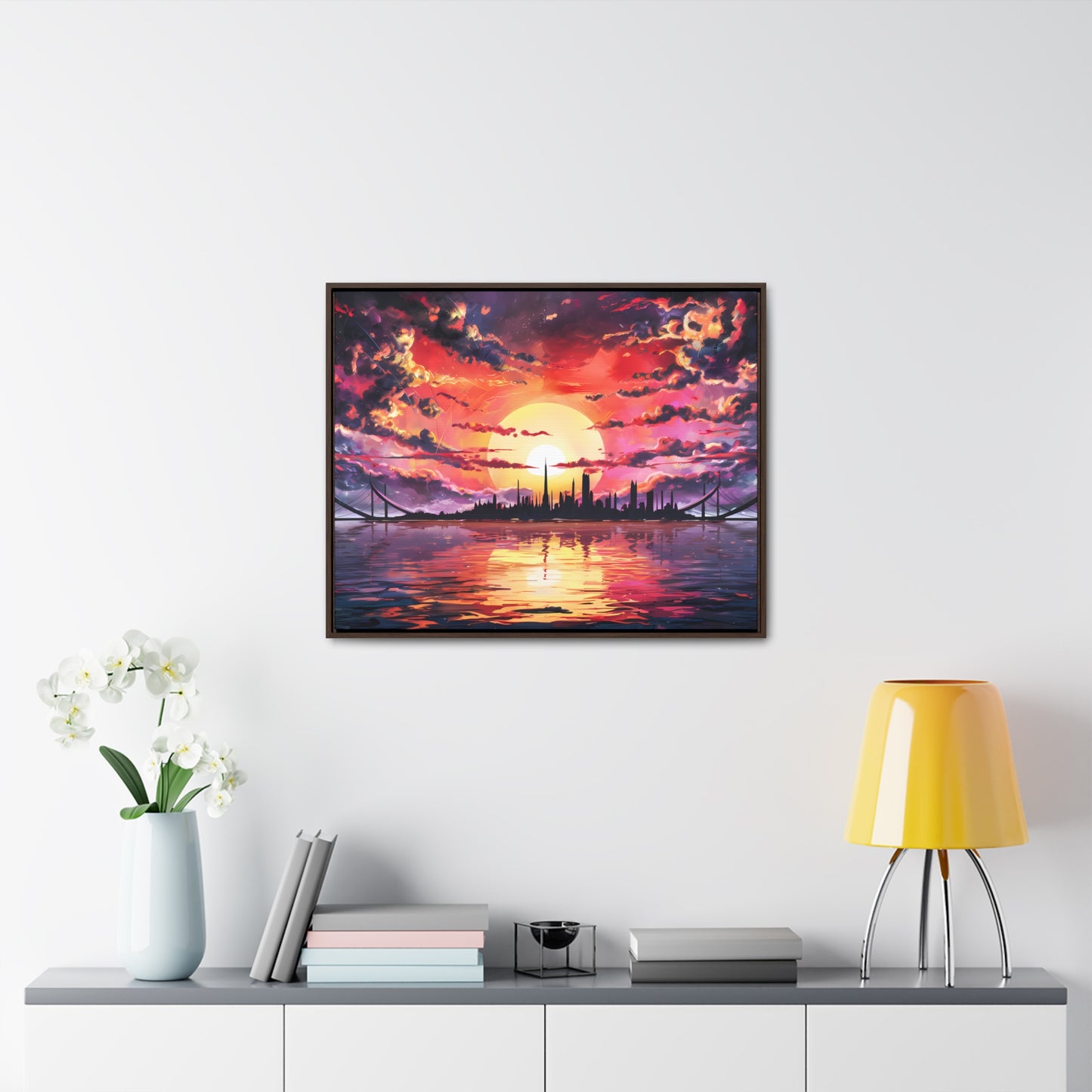 Eternal Radiance - Gallery Canvas Wraps, Horizontal Frame