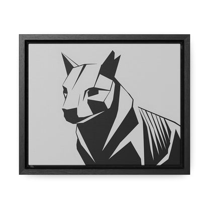 Geometric Guardian - Gallery Canvas Wraps, Horizontal Frame