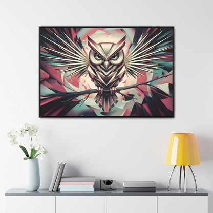 "Mechanical Wisdom" - Gallery Canvas Wraps, Horizontal Frame