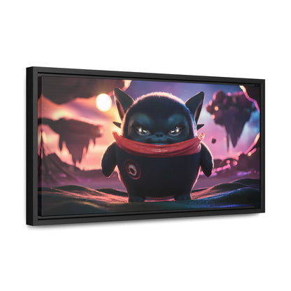 "Guardian of the Floating Isles" - Gallery Canvas Wraps, Horizontal Frame