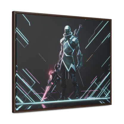 Cybernetic Vanguard - Gallery Canvas Wraps, Horizontal Frame