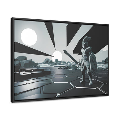 Guardian of the Twin Suns - Gallery Canvas Wraps, Horizontal Frame