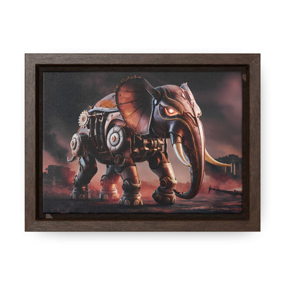 "Mechanized Titan of the Wasteland" - Gallery Canvas Wraps, Horizontal Frame