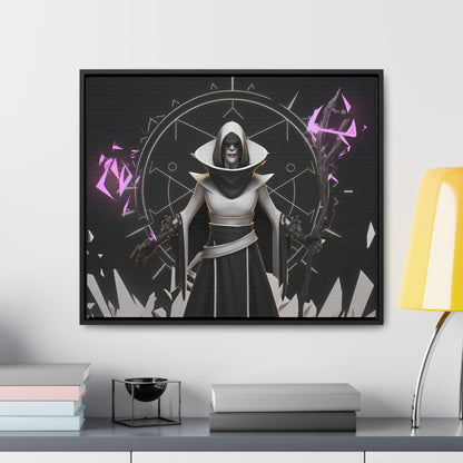 Veil of the Arcane Wraith - Gallery Canvas Wraps, Horizontal Frame