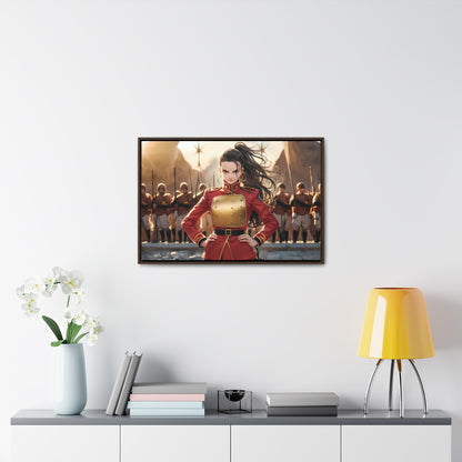 Commander of the Crimson Legion - Gallery Canvas Wraps, Horizontal Frame