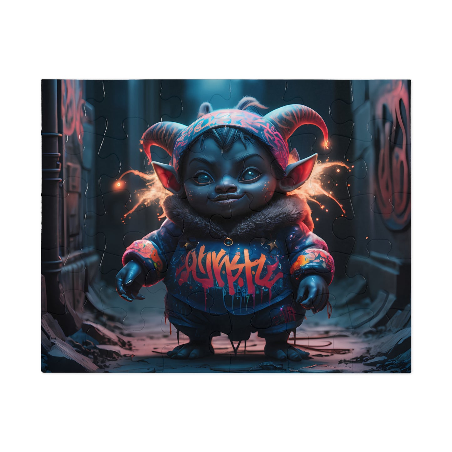 Urban Imp: The Streetwise Trickster - Jigsaw Puzzle (30, 110, 252, 500,1000-Piece)