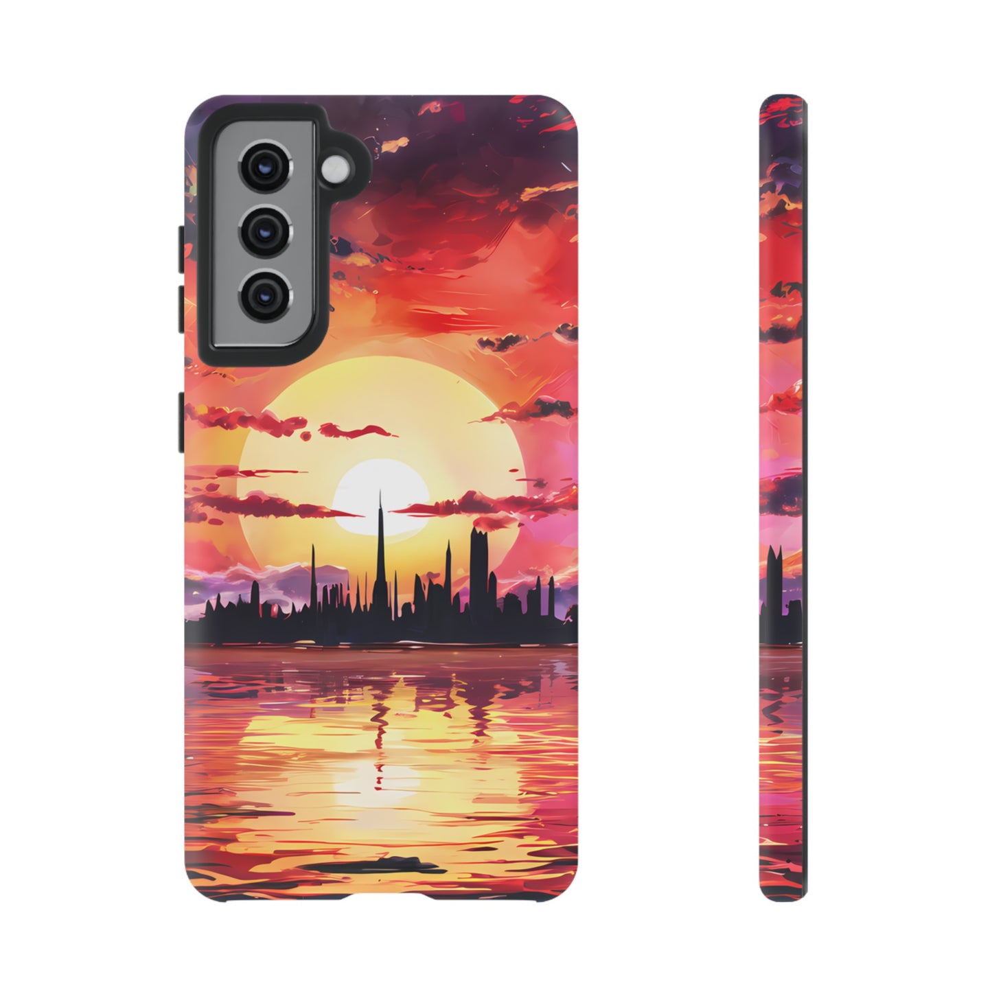 Anime Island City - Smartphone Tough Cases