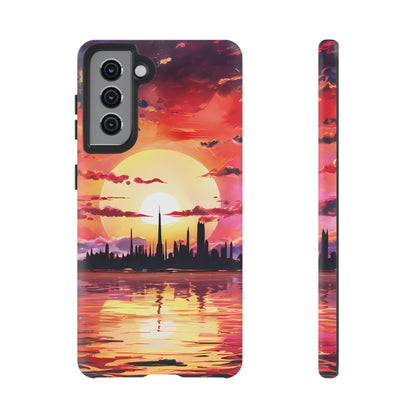 Anime Island City - Smartphone Tough Cases