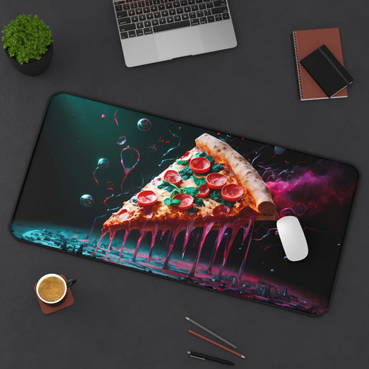 Cosmic Slice of Flavor - Desk Mat