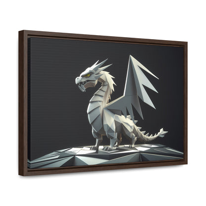 The Silver Sentinel - Gallery Canvas Wraps, Horizontal Frame