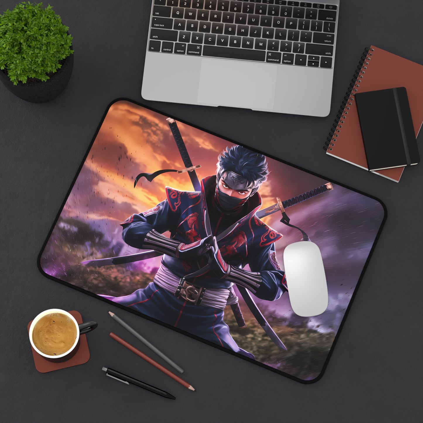 Shadow of the Crimson Blade - Desk Mat