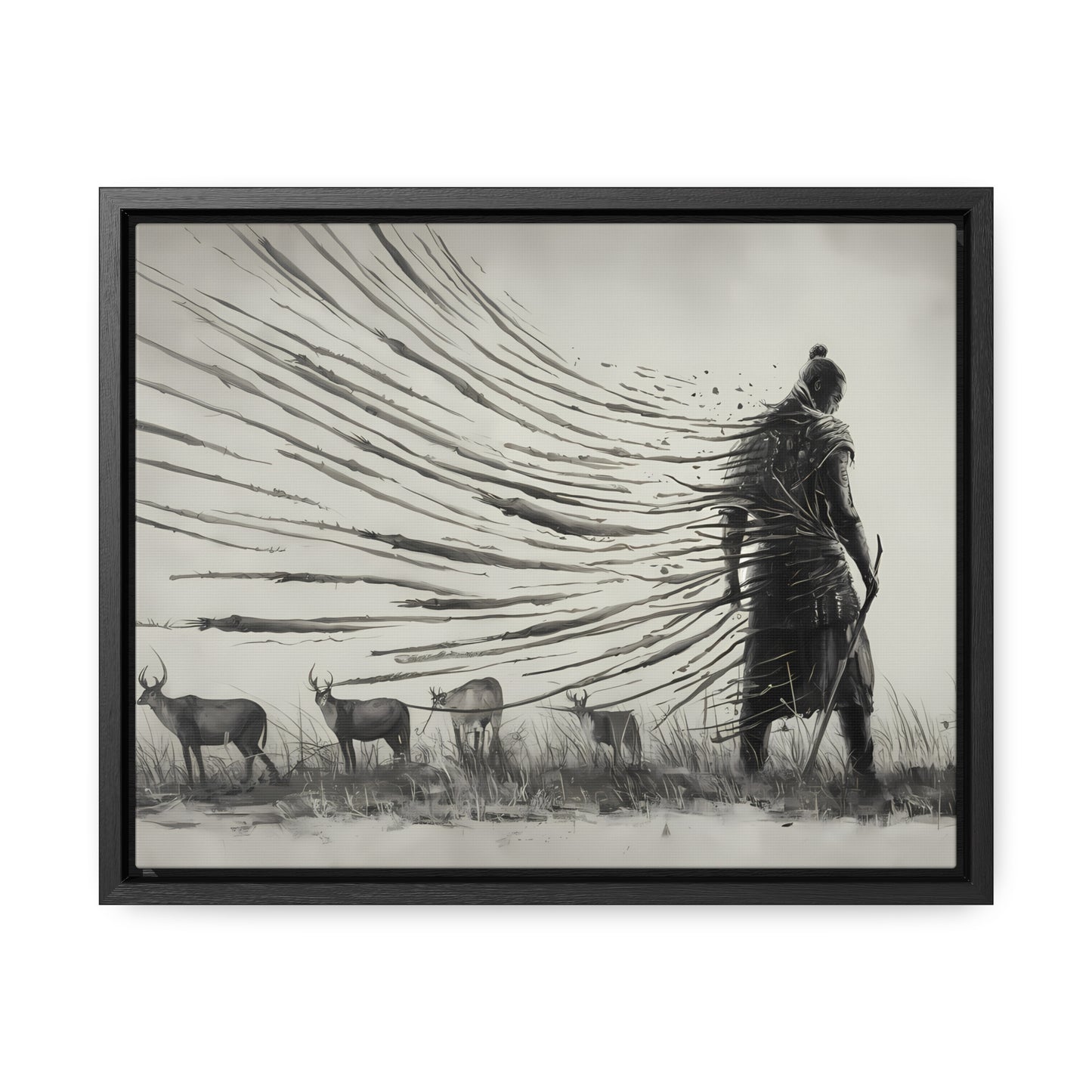 Whispers of the Wind - Gallery Canvas Wraps, Horizontal Frame