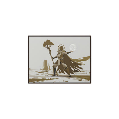 Guardian of the Wasteland - Gallery Canvas Wraps, Horizontal Frame