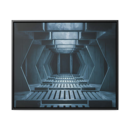 Echoes of the Forgotten Passage - Gallery Canvas Wraps, Horizontal Frame